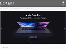 Tablet Screenshot of lineheart.lu